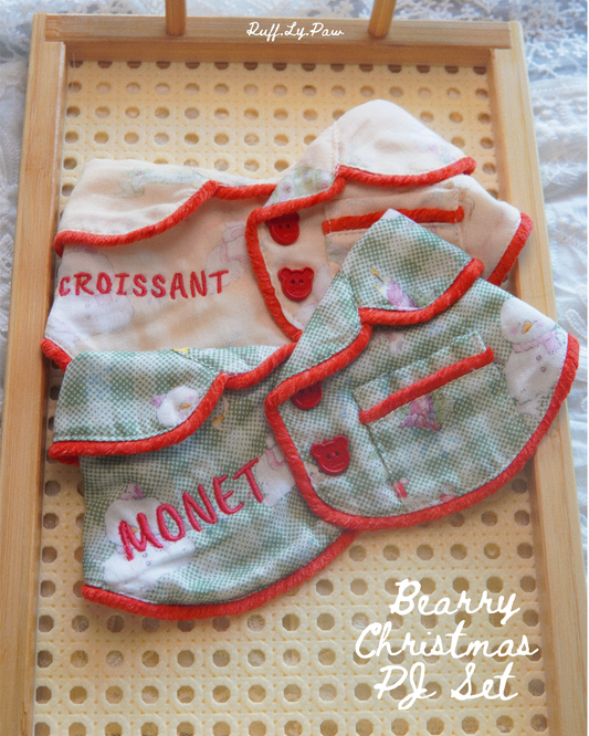 Bearry Christmas PJ Set