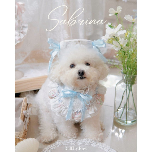 Sabrina Pet Collar and Matching Beret