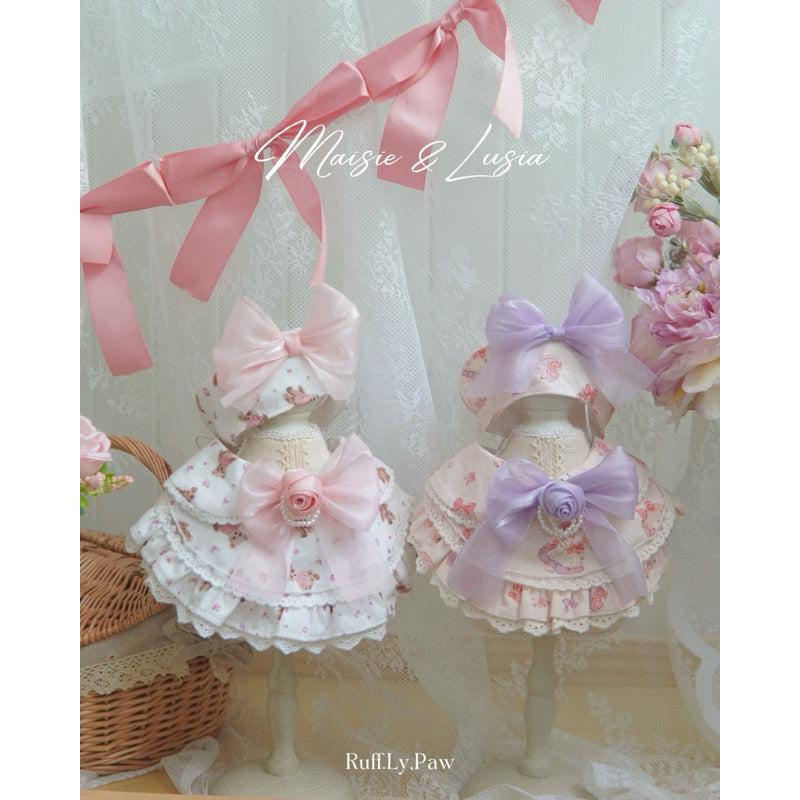 Ruff.Ly.Paw - Lusia Collar with Matching Beret