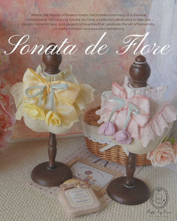 Sonata de Flore Collection | Luxury Romantic Pet Apparel