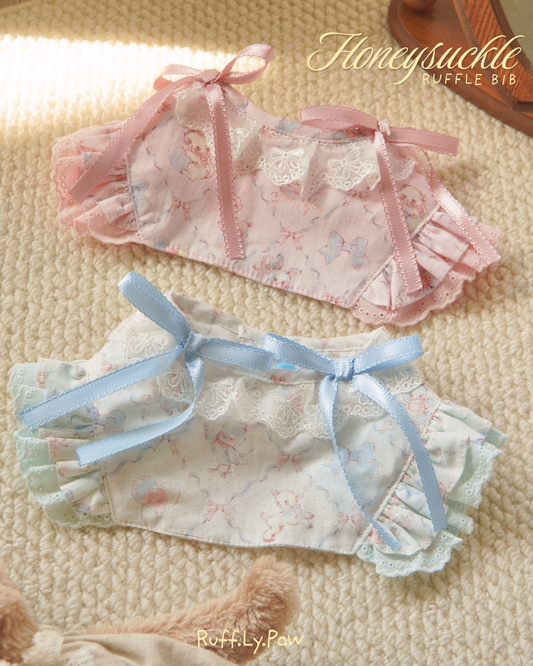Honeysuckle Ruffle Bib