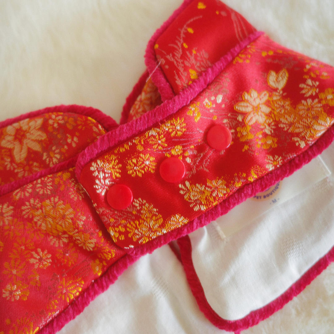 CNY Boy Design – Festive Dog Cheongsam