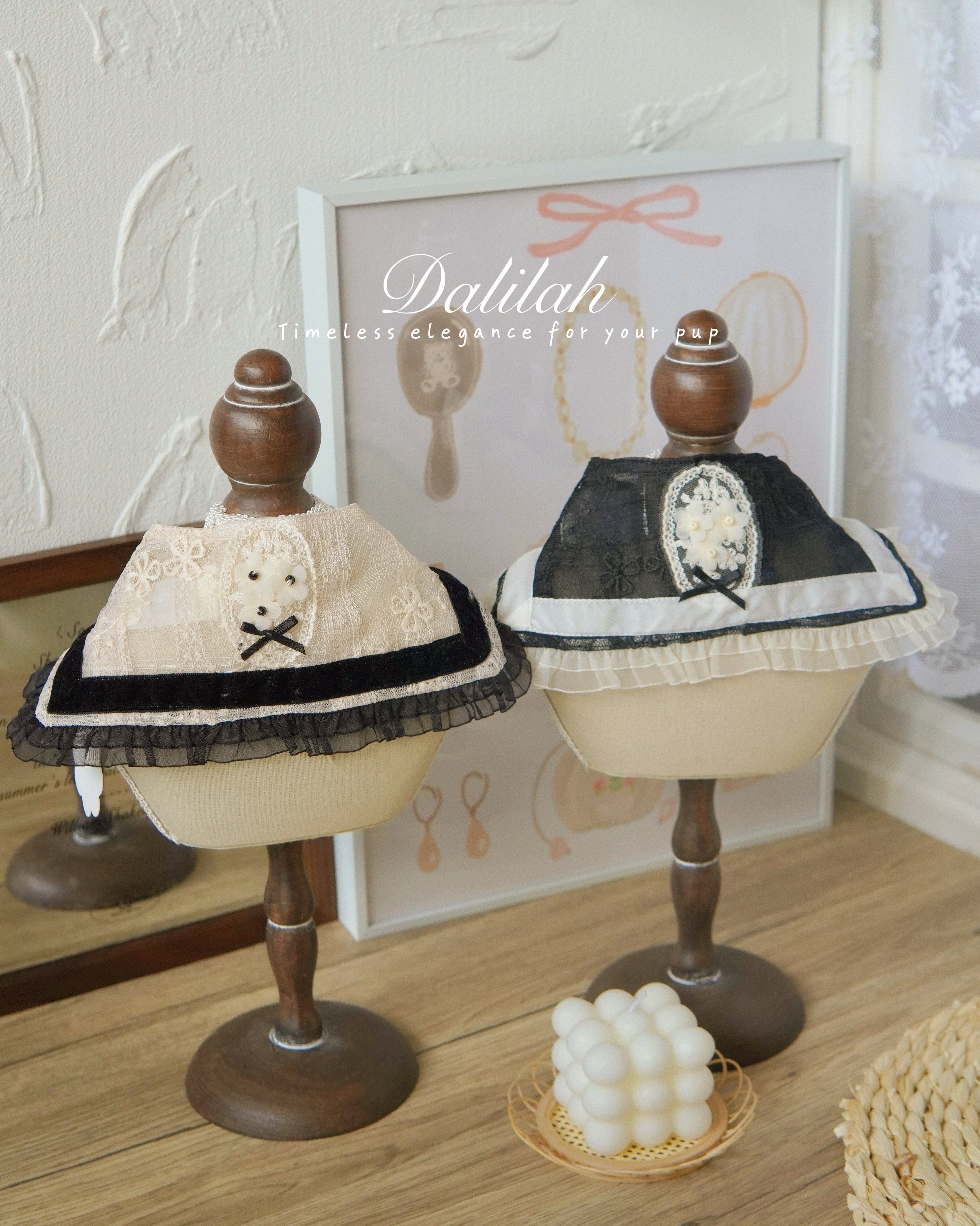Dalilah Lace Collar for Pet