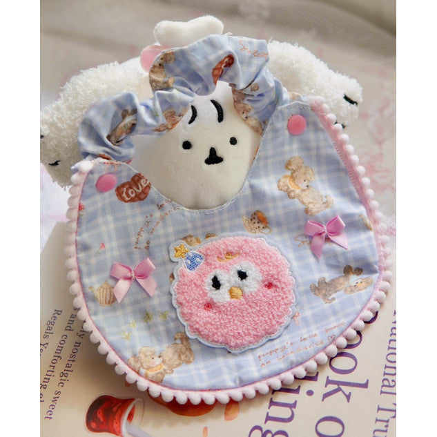 Cup & Crumble Bib and Bear Hat for Pets
