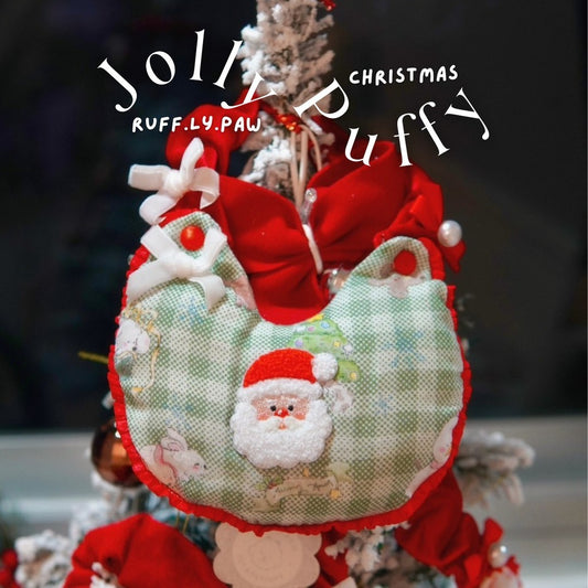 Jolly Puffy Bibs - Christmas Collection