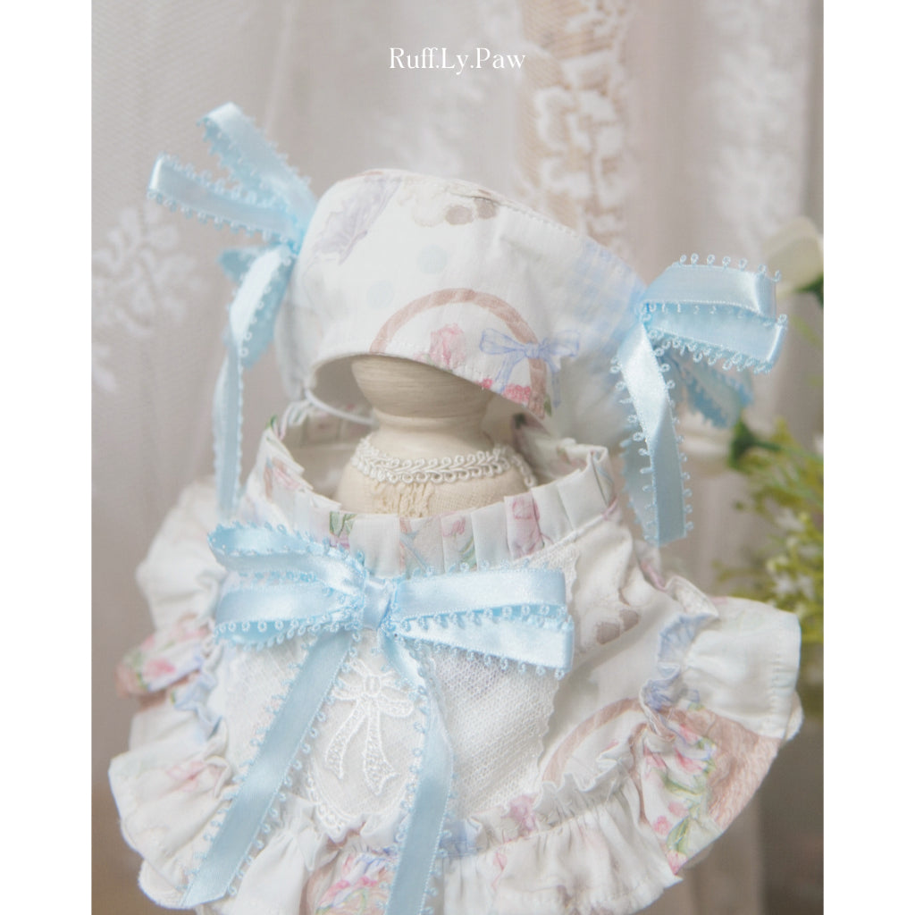 Sabrina Pet Collar and Matching Beret
