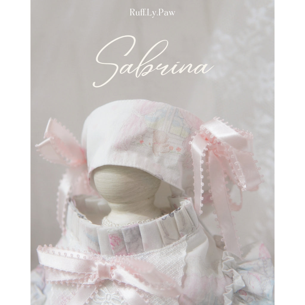Sabrina Pet Collar and Matching Beret