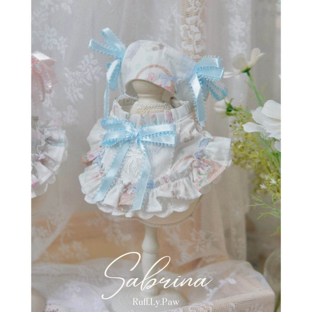 Sabrina Pet Collar and Matching Beret
