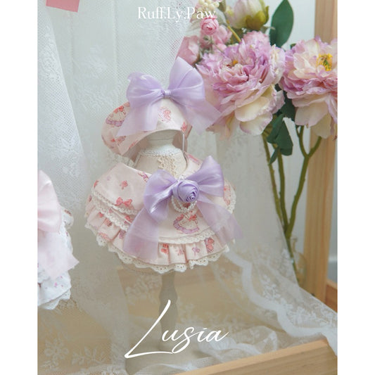 Ruff.Ly.Paw - Lusia Collar with Matching Beret