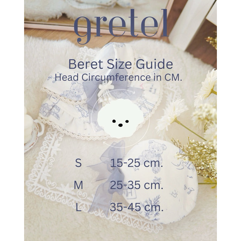 Gretel Collection Collar with matching beret