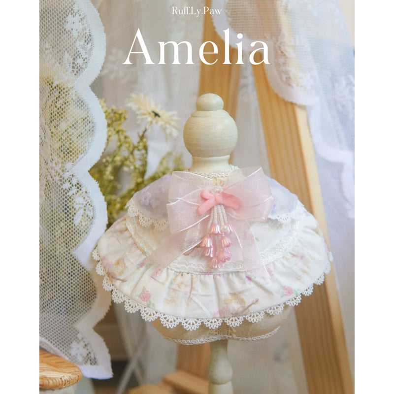 Amelia Collar คอลล่าสุดน่ารักคอปกลูกไม้สีม่วง 💕🌸💜