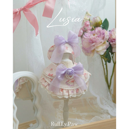 Ruff.Ly.Paw - Lusia Collar with Matching Beret