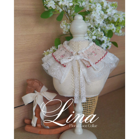 Lina Floral Lace Collar